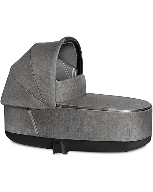 Cybex Navicella Lux Plus Priam4 - Manhattan Grey - Comoda e Spaziosa! Carrozzine e Navicelle