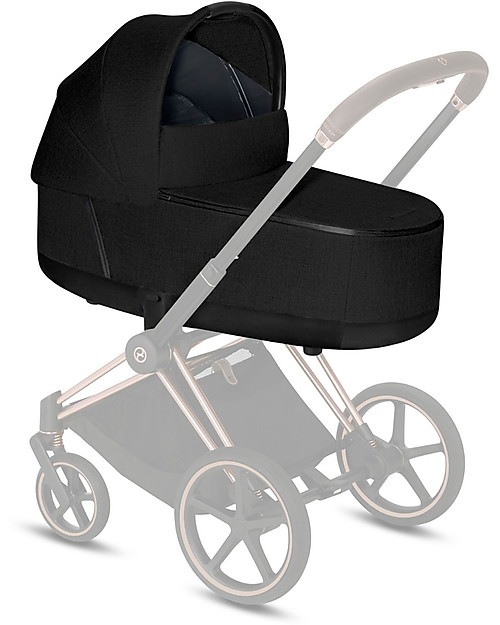 Cybex Navicella Lux Plus Priam4 - Stardust Black - Comoda e Spaziosa! Carrozzine e Navicelle