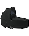Cybex Navicella Lux Priam - Deep Black - Comoda e Spaziosa! Carrozzine e Navicelle