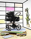 Cybex Navicella Lux Priam - Deep Black - Comoda e Spaziosa! Carrozzine e Navicelle