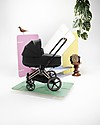 Cybex Navicella Lux Priam - Deep Black - Comoda e Spaziosa! Carrozzine e Navicelle