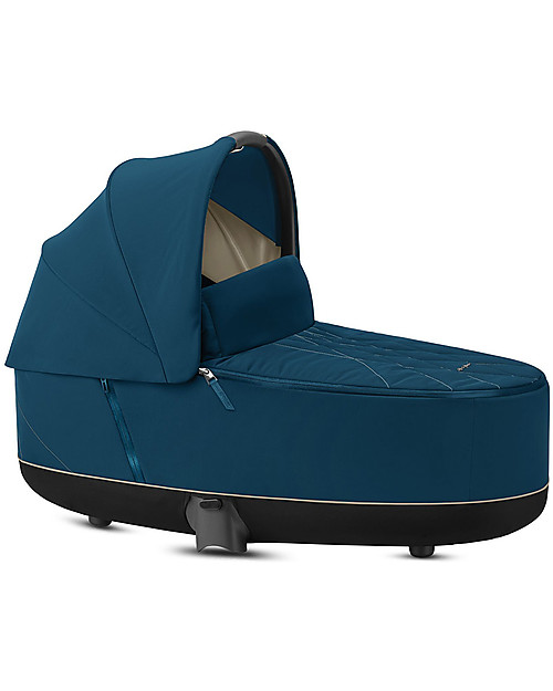 Cybex Navicella Lux Priam - Mountain Blue - Comoda e Spaziosa! Carrozzine e Navicelle