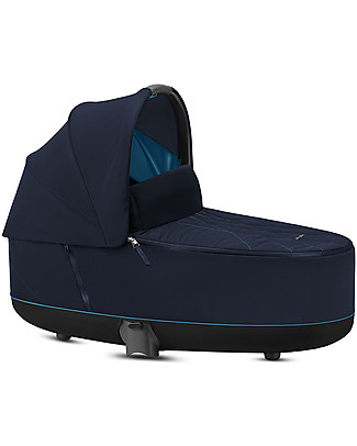 Cybex Navicella Lux Priam - Nautical Blue - Comoda e Spaziosa! Carrozzine e Navicelle