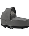 Cybex Navicella Lux Priam - Soho Grey - Comoda e Spaziosa! Carrozzine e Navicelle