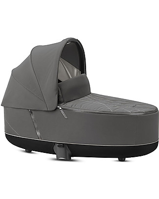 Cybex Navicella Lux Priam - Soho Grey - Comoda e Spaziosa! Carrozzine e Navicelle