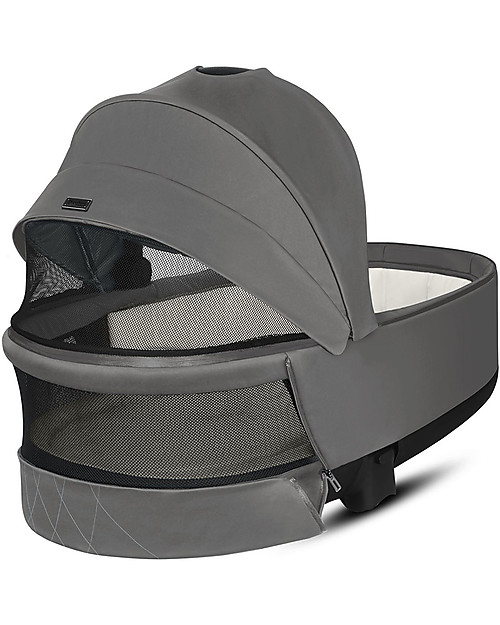 Cybex Navicella Lux Priam - Soho Grey - Comoda e Spaziosa! Carrozzine e Navicelle