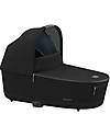 Cybex Navicella Lux Priam4 - Deep Black - Comoda e Spaziosa! Carrozzine e Navicelle