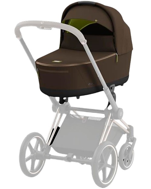 Cybex Navicella Lux Priam4 - Khaki Green - Comoda e Spaziosa! Carrozzine e Navicelle