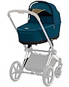 Cybex Navicella Lux Priam4 - Mountain Blue - Comoda e Spaziosa! Carrozzine e Navicelle