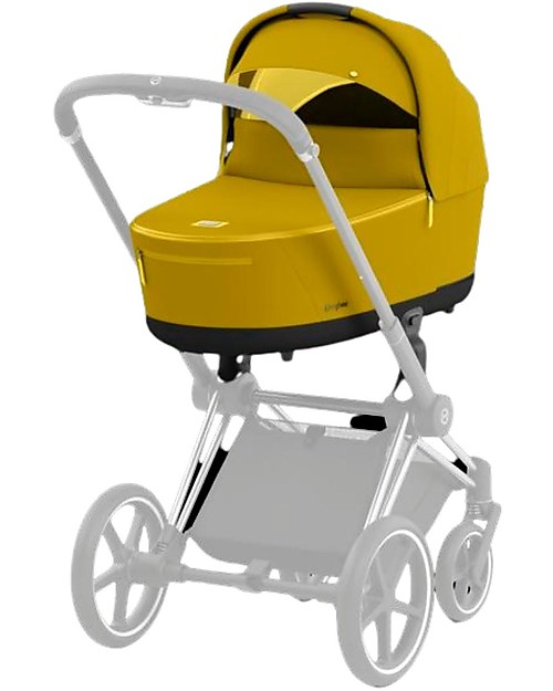 Cybex Navicella Lux Priam4 - Mustard Yellow - Comoda e Spaziosa! Carrozzine e Navicelle
