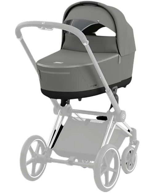 Cybex Navicella Lux Priam4 - Soho Grey - Comoda e Spaziosa! Carrozzine e Navicelle
