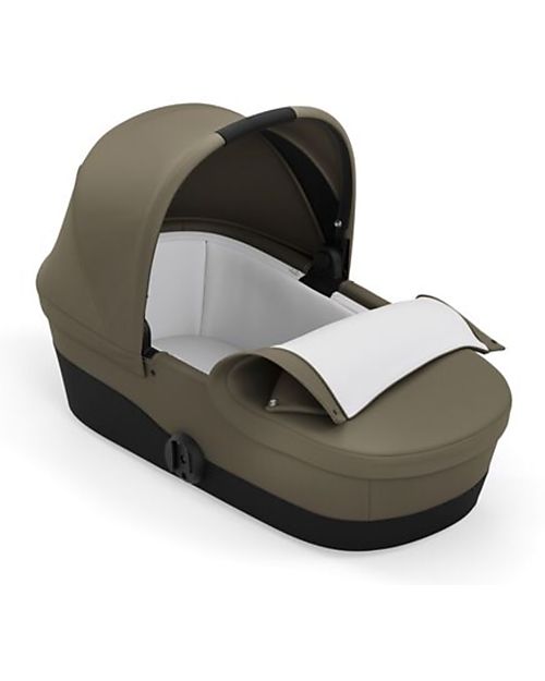 Cybex Navicella Melio 2 - Classic/Mid Beige - Comoda e Spaziosa! Carrozzine e Navicelle