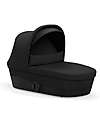 Cybex Navicella Melio 2 - Deep Black - Comoda e Spaziosa! Carrozzine e Navicelle