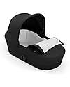 Cybex Navicella Melio 2 - Deep Black - Comoda e Spaziosa! Carrozzine e Navicelle