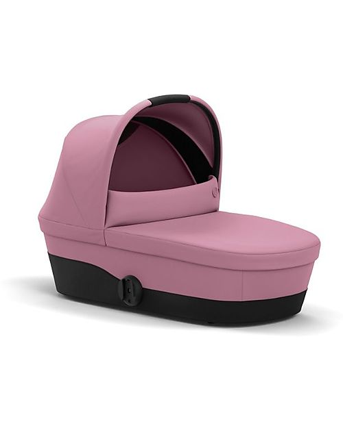 Cybex Navicella Melio 2 - Magnolia Pink - Comoda e Spaziosa! Carrozzine e Navicelle
