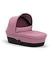 Cybex Navicella Melio 2 - Magnolia Pink - Comoda e Spaziosa! Carrozzine e Navicelle