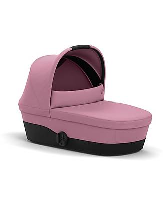 Cybex Navicella Melio 2 - Magnolia Pink - Comoda e Spaziosa! Carrozzine e Navicelle