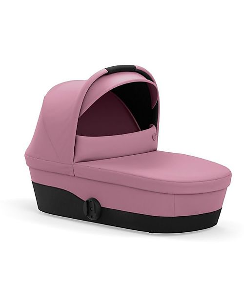 Cybex Navicella Melio 2 - Magnolia Pink - Comoda e Spaziosa! Carrozzine e Navicelle