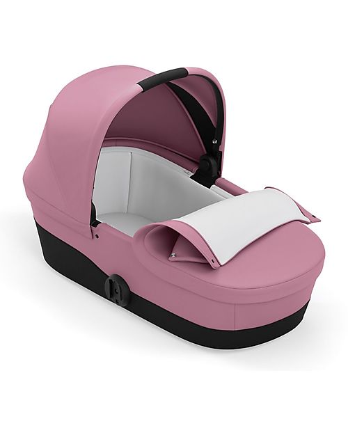 Cybex Navicella Melio 2 - Magnolia Pink - Comoda e Spaziosa! Carrozzine e Navicelle