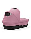 Cybex Navicella Melio 2 - Magnolia Pink - Comoda e Spaziosa! Carrozzine e Navicelle