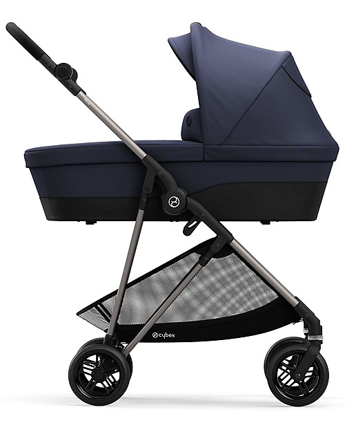 Cybex Navicella Melio 2 - Navy Blue - Comoda e Spaziosa! Carrozzine e Navicelle
