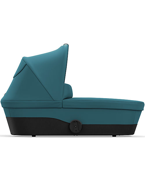 Cybex Navicella Melio 2 - River Blue - Comoda e Spaziosa! Carrozzine e Navicelle