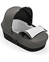 Cybex Navicella Melio 2 - Soho Grey - Comoda e Spaziosa! Carrozzine e Navicelle