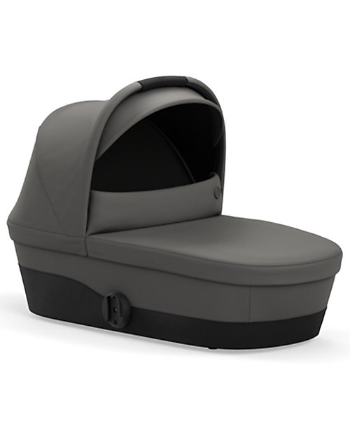 Cybex Navicella Melio 2 - Soho Grey - Comoda e Spaziosa! Carrozzine e Navicelle