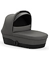 Cybex Navicella Melio 2 - Soho Grey - Comoda e Spaziosa! Carrozzine e Navicelle