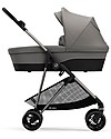 Cybex Navicella Melio 2 - Soho Grey - Comoda e Spaziosa! Carrozzine e Navicelle
