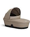 Cybex Navicella Melio - Almond Beige - Comoda e Facile da Trasportare Carrozzine e Navicelle