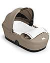Cybex Navicella Melio - Almond Beige - Comoda e Facile da Trasportare Carrozzine e Navicelle