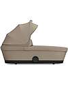 Cybex Navicella Melio - Almond Beige - Comoda e Facile da Trasportare Carrozzine e Navicelle