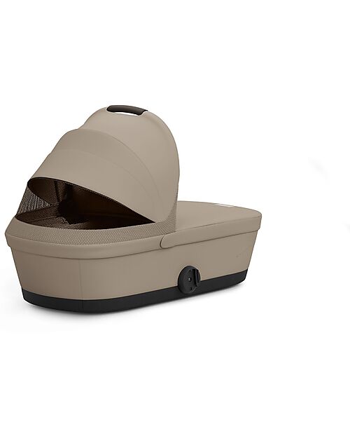 Cybex Navicella Melio - Almond Beige - Comoda e Facile da Trasportare Carrozzine e Navicelle