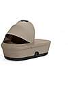 Cybex Navicella Melio - Almond Beige - Comoda e Facile da Trasportare Carrozzine e Navicelle