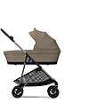 Cybex Navicella Melio - Almond Beige - Comoda e Facile da Trasportare Carrozzine e Navicelle