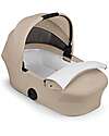 Cybex Navicella Melio - Almond Beige - Comoda e Facile da Trasportare Carrozzine e Navicelle