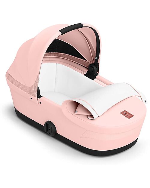 Cybex Navicella Melio - Candy Pink - Comoda e Facile da Trasportare Carrozzine e Navicelle
