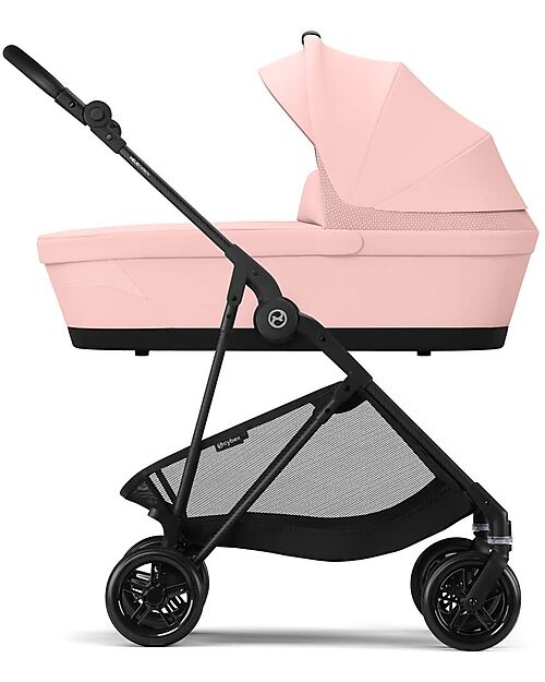 Cybex Navicella Melio - Candy Pink - Comoda e Facile da Trasportare Carrozzine e Navicelle