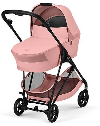 Cybex Navicella Melio - Candy Pink - Comoda e Facile da Trasportare Carrozzine e Navicelle
