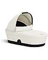 Cybex Navicella Melio - Canvas White - Comoda e Facile da Trasportare Carrozzine e Navicelle