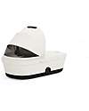 Cybex Navicella Melio - Canvas White - Comoda e Facile da Trasportare Carrozzine e Navicelle