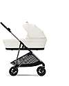 Cybex Navicella Melio - Canvas White - Comoda e Facile da Trasportare Carrozzine e Navicelle