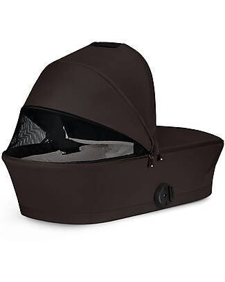Cybex Navicella Melio - Chocolate Brown - Comoda e Facile da Trasportare Carrozzine e Navicelle