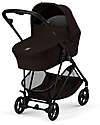 Cybex Navicella Melio - Chocolate Brown - Comoda e Facile da Trasportare Carrozzine e Navicelle