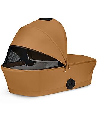 Cybex Navicella Melio - Cinnamon Yellow - Comoda e Facile da Trasportare Carrozzine e Navicelle