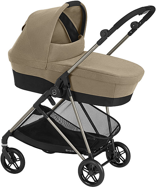 Cybex Navicella Melio - Classic Beige - Comodità Urbana Carrozzine e Navicelle