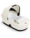 Cybex Navicella Melio - Cotton White - Comoda e Facile da Trasportare Carrozzine e Navicelle