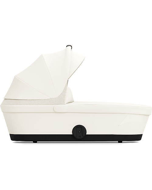 Cybex Navicella Melio - Cotton White - Comoda e Facile da Trasportare Carrozzine e Navicelle