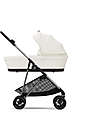 Cybex Navicella Melio - Cotton White - Comoda e Facile da Trasportare Carrozzine e Navicelle